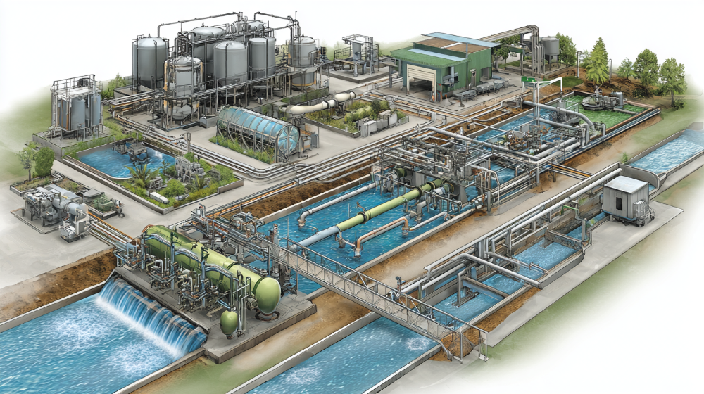Oxygen Generator for Wastewater Treatment