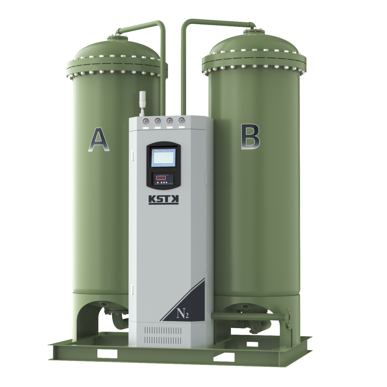 Dual-Tower Nitrogen Generator