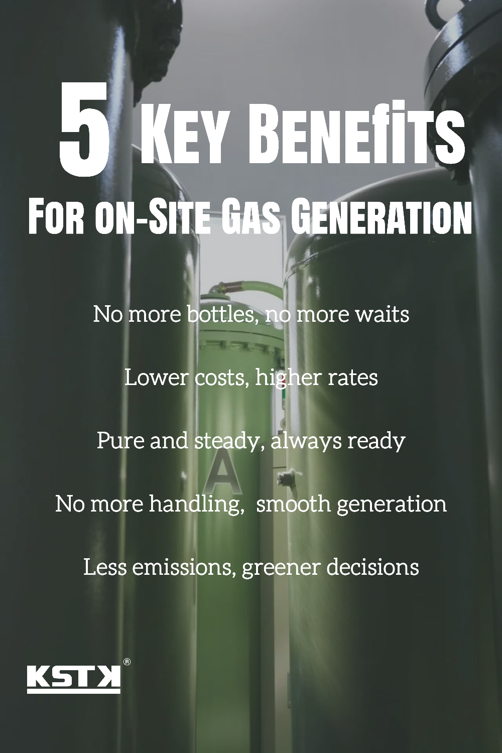 on-site PSA gas generation