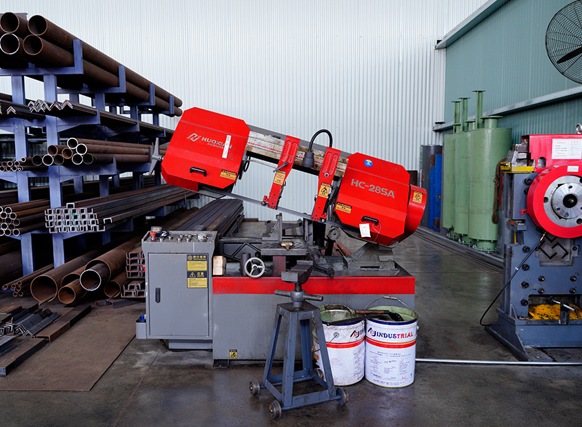 Manufacturing Capabilities-Saw Cutting Machine
