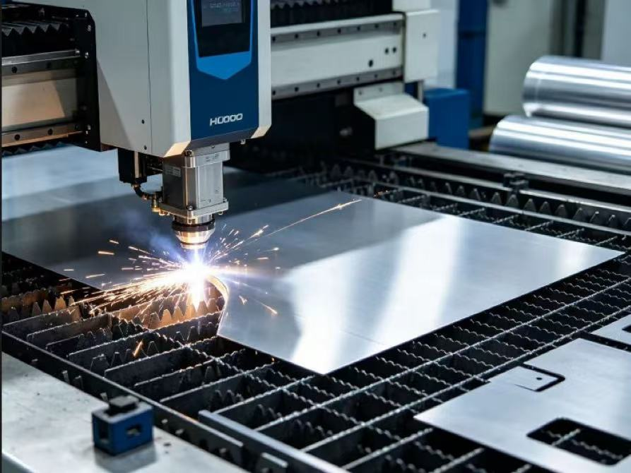 Nitrogen application in laser cutting
